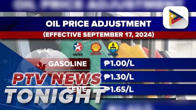 Pump prices of fuel products dropping anew effective Sept. 17