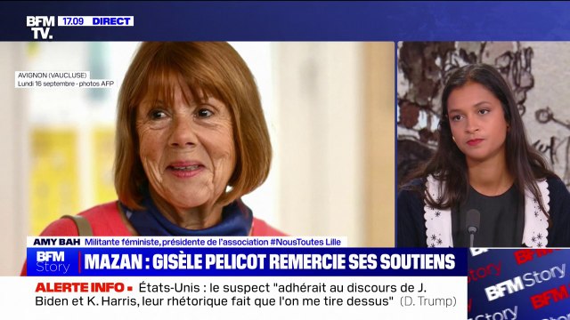 Viols de Mazan: Gisèle Pelicot devient un symbole , assure Amy Bah (militante féministe)