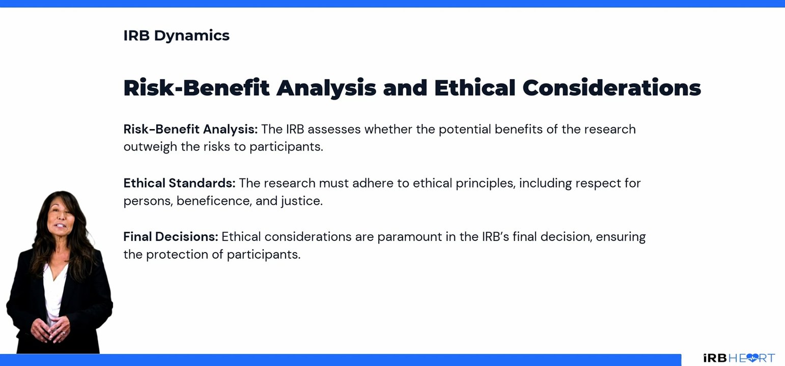Biomedical Research - Unit 3 (Regulatory Framework and IRB Processes)
