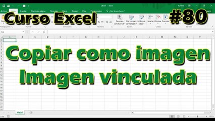 CURSO EXCEL [80] ► COPIAR como IMAGEN & IMAGEN VINCULADA