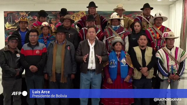 Presidente Arce dice que Evo Morales intenta un golpe con marchas en Bolivia