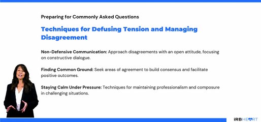 Biomedical Research - Unit 6 (Navigating Q&A and Securing Approval)