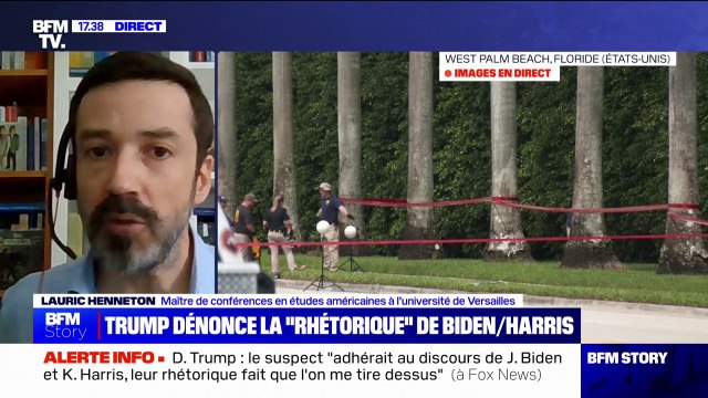 Électioaméricaine: la tentative d'assassinat contre Donald Trump en juillet n'a eu aucun impact dans les sondages , assure Lauric Henneton (maître de conférences en études américaines)