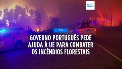 Há 36 incêndios em curso em Portugal. Proteção Civil não espera melhorias nas próximas horas
