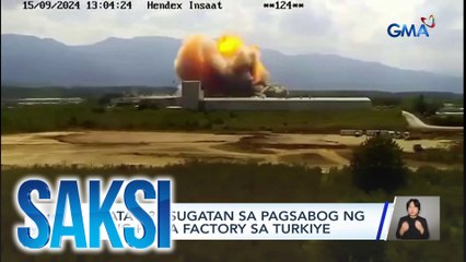 1 patay, 30 sugatan sa pagsabog ng isang pasta factory sa Turkiye | Saksi