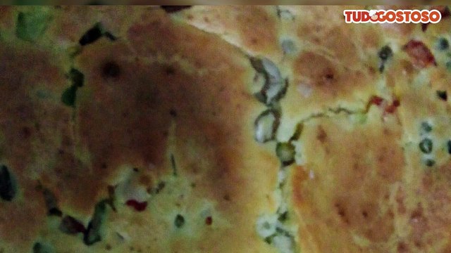 Torta de sardinha de liquidificador da Giselle