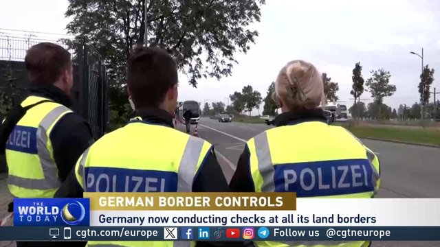 On the border in Schengen as German police tighten controls