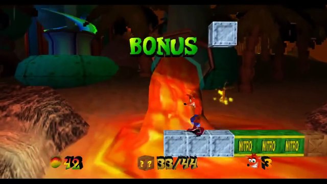 Crash Bandicoot; L'Ira di Cortex (ITA) - Parte 14; Al Fuoco! e La Febbre Dell'Oro