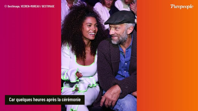 Le mariage de Vincent Cassel et Tina Kunakey a sucité de vives réactions, les murs de Bidart s'en souviennent