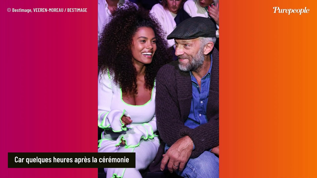 Le mariage de Vincent Cassel et Tina Kunakey a sucité de vives réactions, les murs de Bidart s'en souviennent