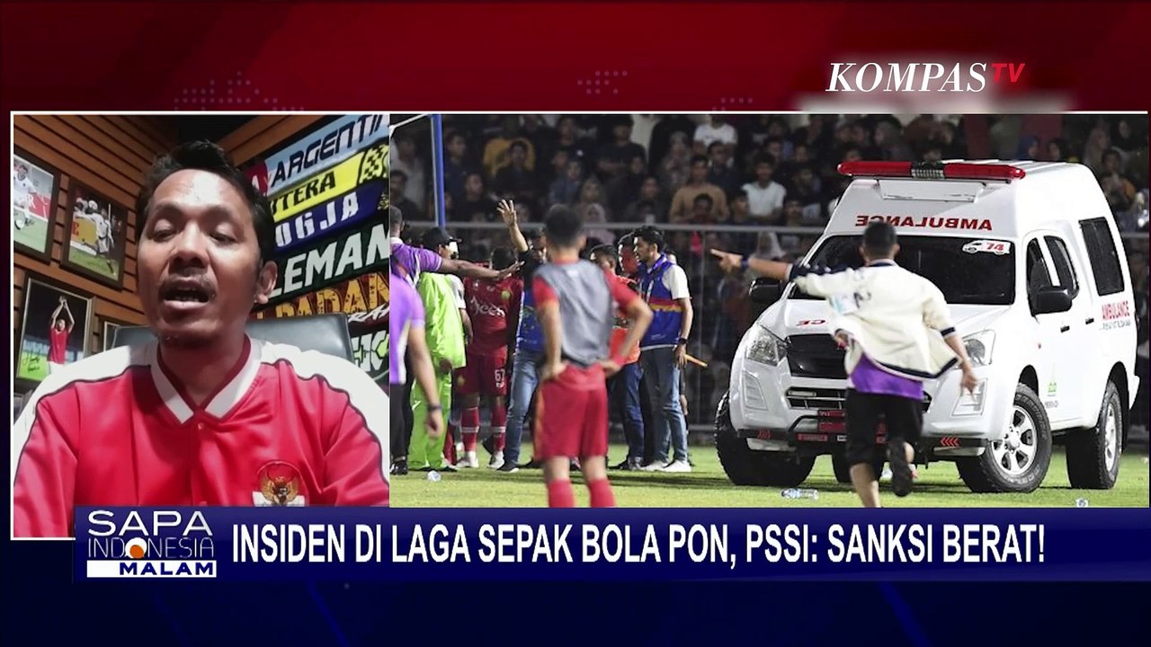 Wasit Dipukul Pemain di Laga Sepak Bola PON XXI, PSSI Beri Sanksi Apa?