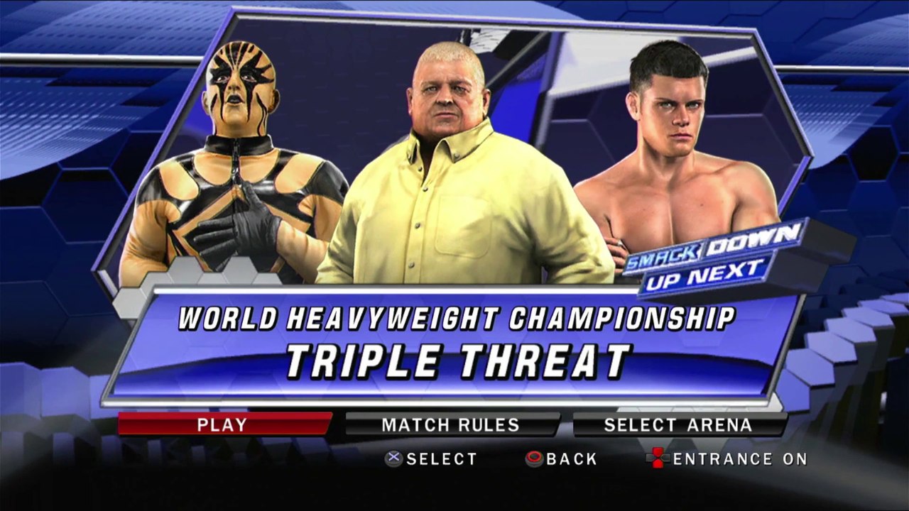 WWE Smackdown vs. Raw 2010 - Dusty Rhodes vs. Goldust vs. Cody Rhodes