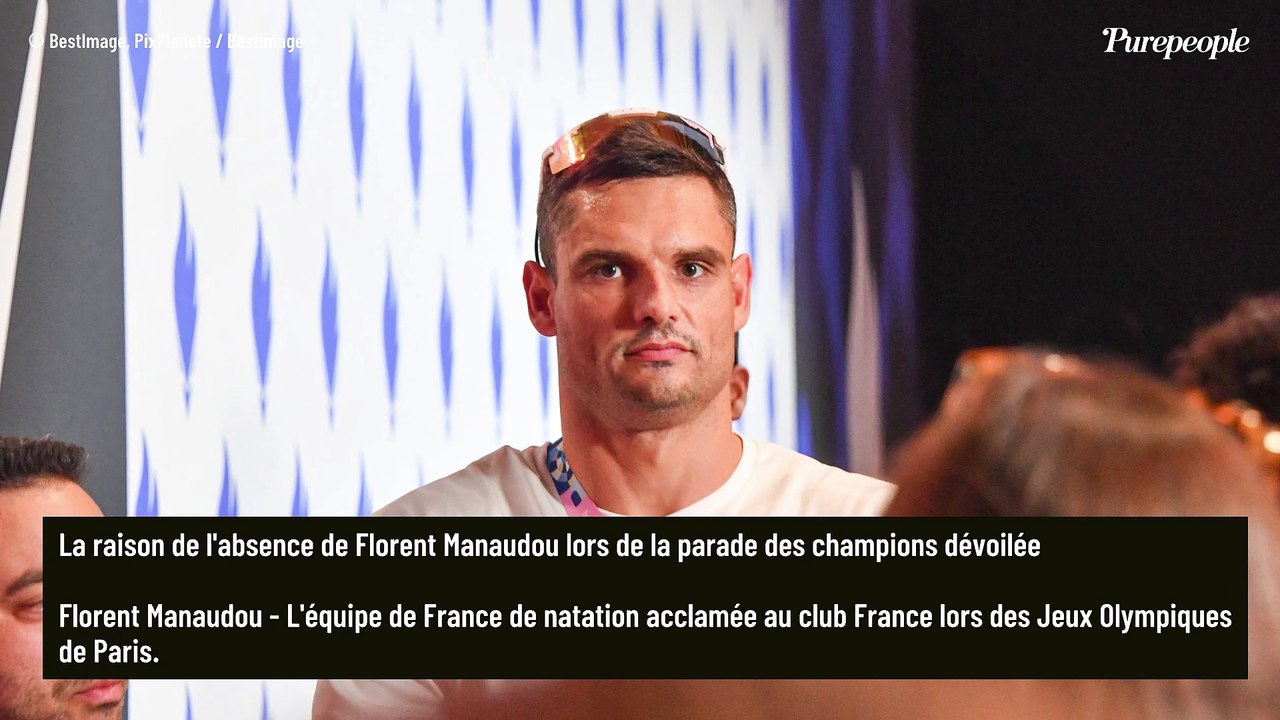 Florent Manaudou absent de la parade olympique des athlètes : la raison enfin dévoilée