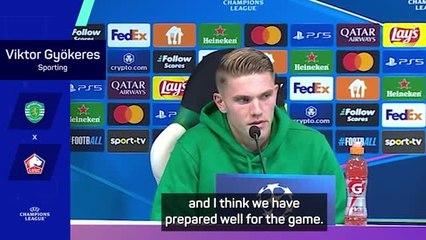 It's a dream to play in the Champions League - Gyokeres