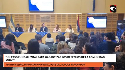 Un paso fundamental para garantizar los derechos de la comunidad sorda