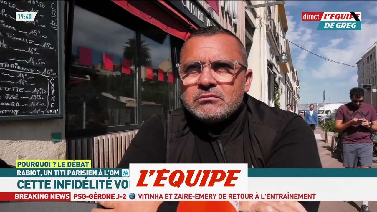 Les supporters de l'OM sur l'arrivée de Rabiot : «Un bon coup» - Foot - Transferts - L1