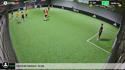 Faute de Yohan G - FC QG