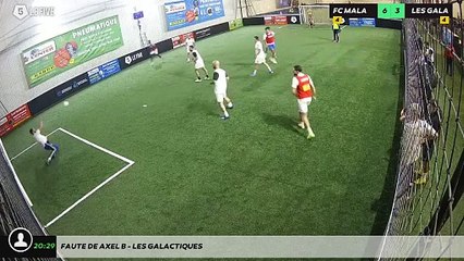 Faute de Axel B - LES GALACTIQUES