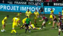 TOP 14 - Essai de Pita AHKI (ST) - Stade Toulousain - Stade Rochelais