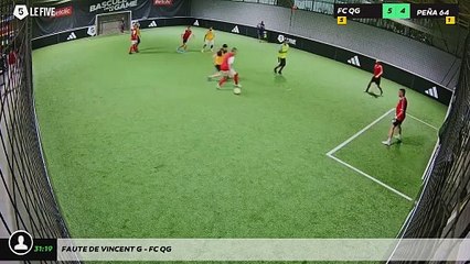 Faute de Vincent G - FC QG