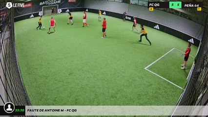 Faute de Antoine M - FC QG