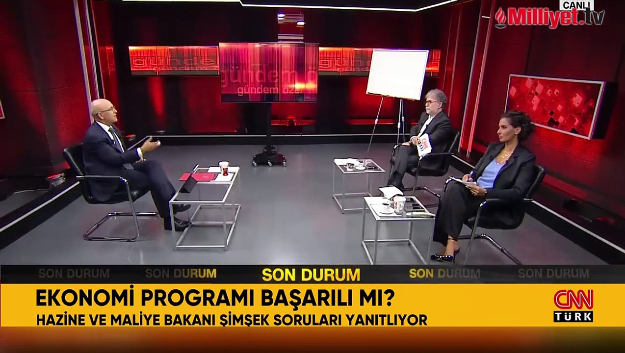 Bakan Şimşek CNN TÜRK'te tek tek açıkladı! Enflasyon, rezerv, cari açık...