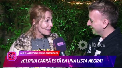 La frase demoledora de Glroai Carrá cuando le preguntaron por su ex, Luciano Cáceres