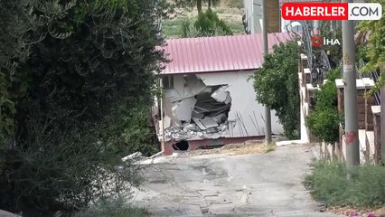 Adana'da Freni Patlayan Çöp Kamyonu Evin Mutfak Duvarını Yıktı: 1 Yaralı