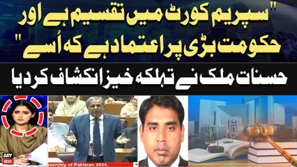 "Supreme Court  Main Taqseem Hai Aur Govt Bari pur Aitemad Hai kay..."Hasnaat Malik's Analysis