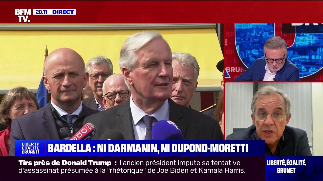 "Ces gens-là n'ont cessé de nous insulter": Thierry Mariani (RN) explique le refus de son parti de garder Gérald Darmanin ou Éric Dupond-Moretti au gouvernement
