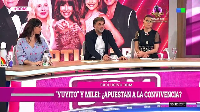 Yuyito González y Milei, ¿apuestan a la convivencia?: Lo estamos hablando