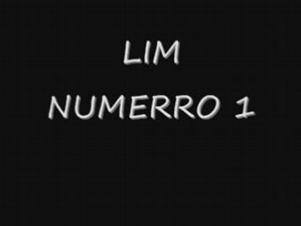 LIM NUMERRO 1