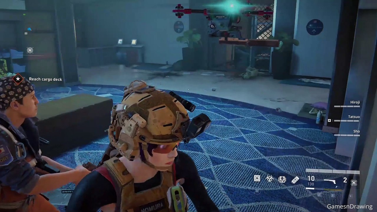 Kimiko Nomura Episode 4 Tokyo Chapter 3 Cruise Control World War Z Playthrough No Commentary