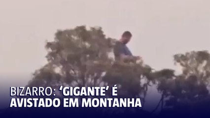 Gigante misterioso assusta moradores em São Thomé das Letras 🗿