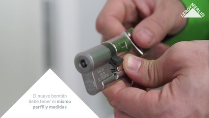Cómo cambiar el bombín de una cerradura