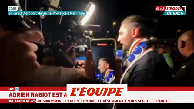 Adrien Rabiot est arrivé à Marseille - Foot - L1 - OM