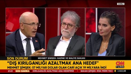 Mehmet Şimşek: Enflasyonun düşmesi demek fiyatların düşmesi anlamına gelmiyor.
