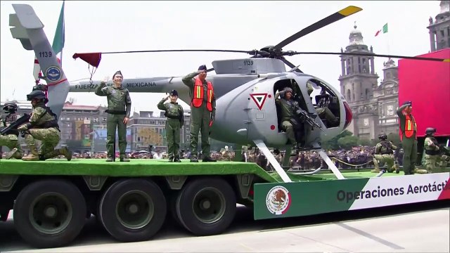 Desfile Militar 2024: Fuerza Aérea Mexicana