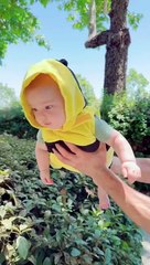 Cute Flying Baby Bee