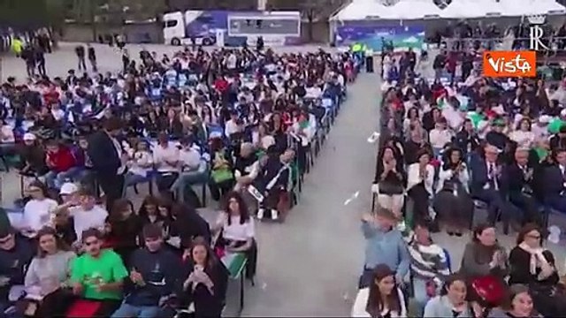 Mattarella a Cagliari in lingua sarda: Un saluto a tottu sa genti