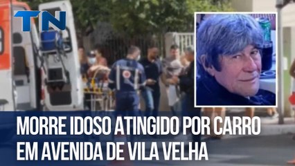 Morre idoso atingido por carro em avenida de Vila Velha