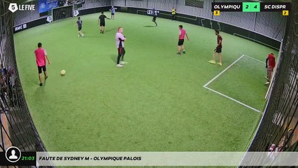 Faute de Sydney M - OLYMPIQUE PALOIS