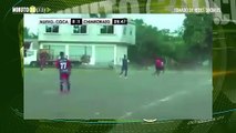 ¡Terror! En vivo quedó captado un asesinato en pleno partido de fútbol