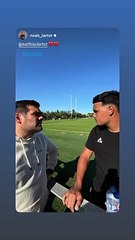 Une belle sortie en famille pour Matthieu Lartot et ses enfants