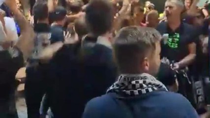 "La capolista se ne va": tifosi dell'Udinese in delirio