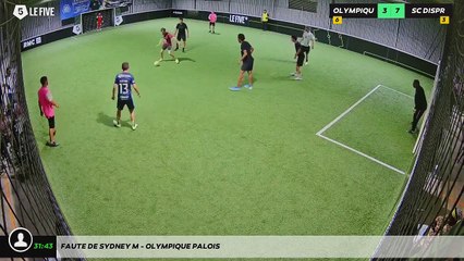 Faute de Sydney M - OLYMPIQUE PALOIS