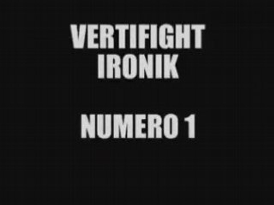 vertifight ironik 1