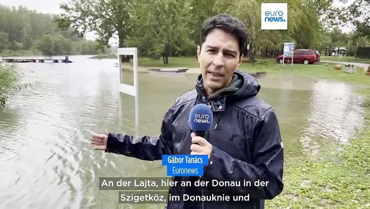 Ungarn: Höchste Alarmstufe wegen Hochwasser