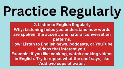 English Speaking Tips and Tricks