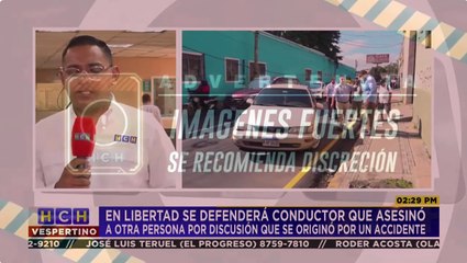En libertad se defenderá hombre que mató a otro conductor «porque le chimó el carro»